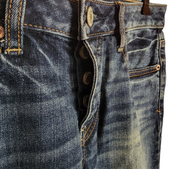 American Eagle Boy crop jeans size 0/28 - Picture 6 of 9